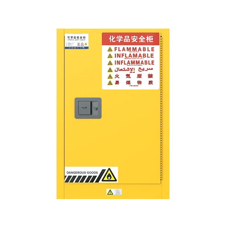 12 galónová bezpečnostná skriňa na skladovanie horľavých kvapalín a chemikálií