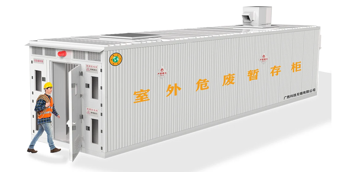 Walk-in Explosion-proof Hazardous Waste Container Warehouse