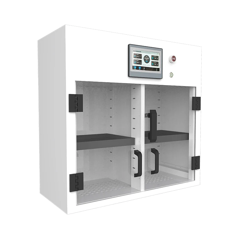 Samočistiaca oceľová skrinka na skladovanie liekov